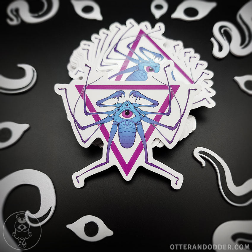 Whip Spider Eye Sticker