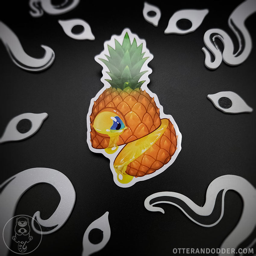 Crying Pineapple Sticker