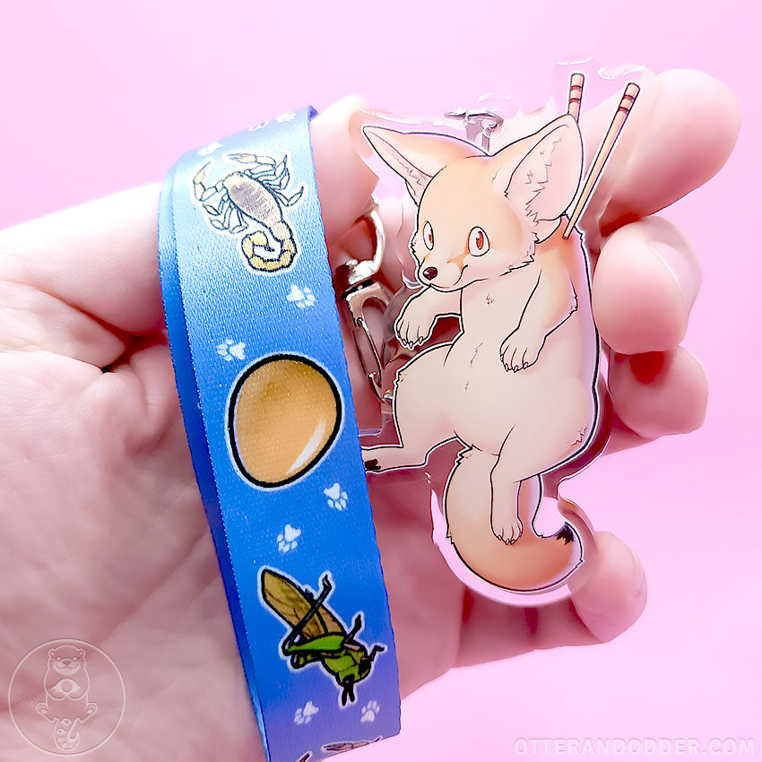 Animal Snacks Keychain - Fennec Fox