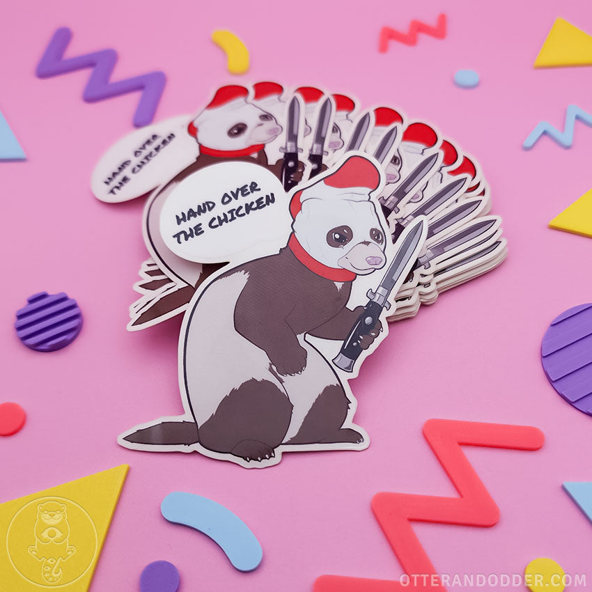 Ferret Bandit Sticker