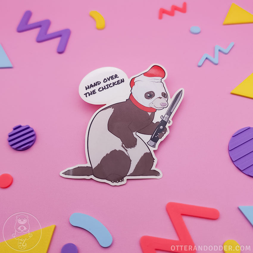 Ferret Bandit Sticker