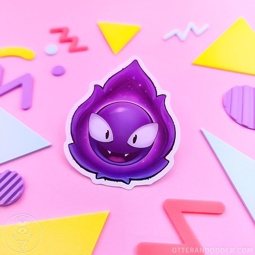 Gastly Sticker