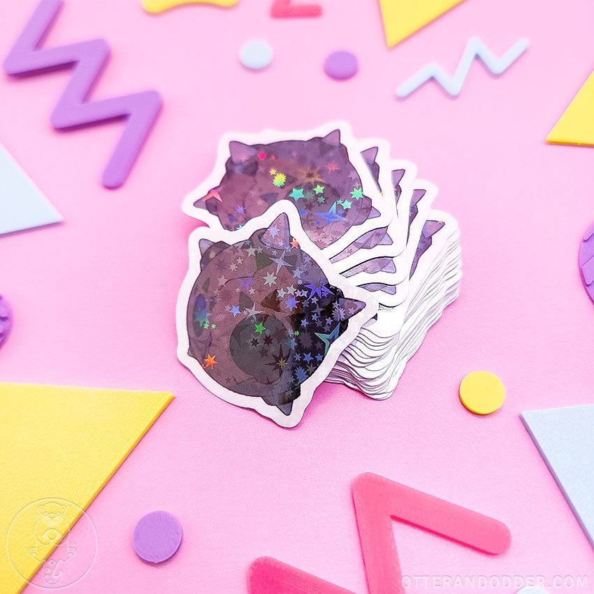 Minior Meteor Form Holographic Sticker