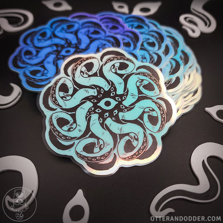 Oddity Glow in the Dark Sticker