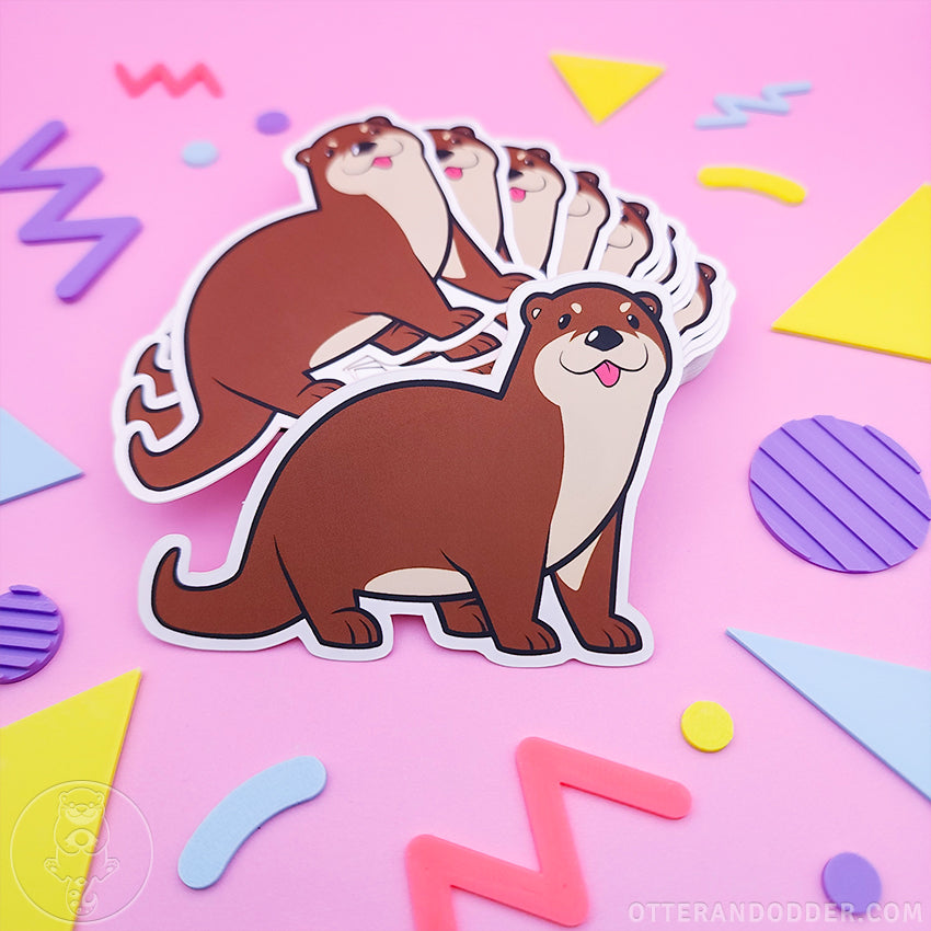 Regular Otter Sticker