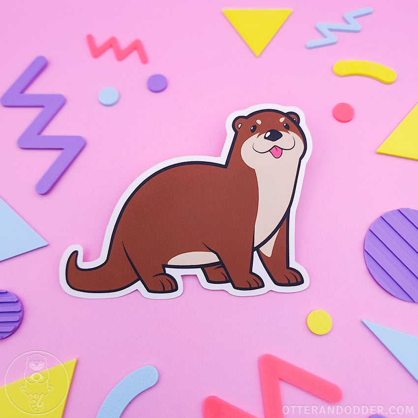 Regular Otter Sticker