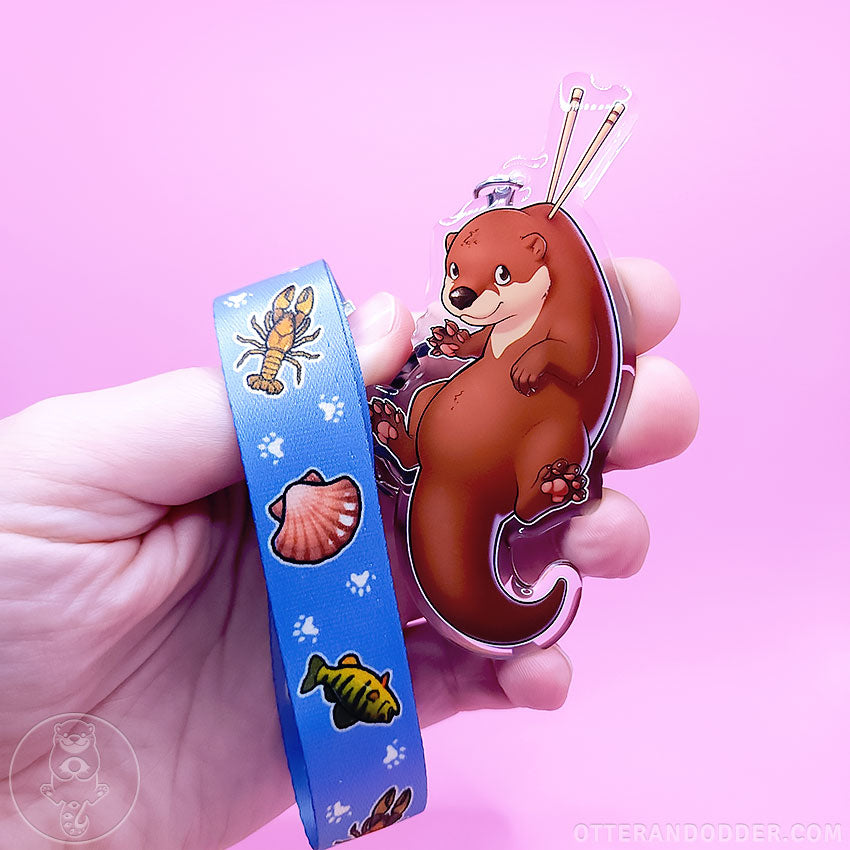 Animal Snacks Keychain - Otter