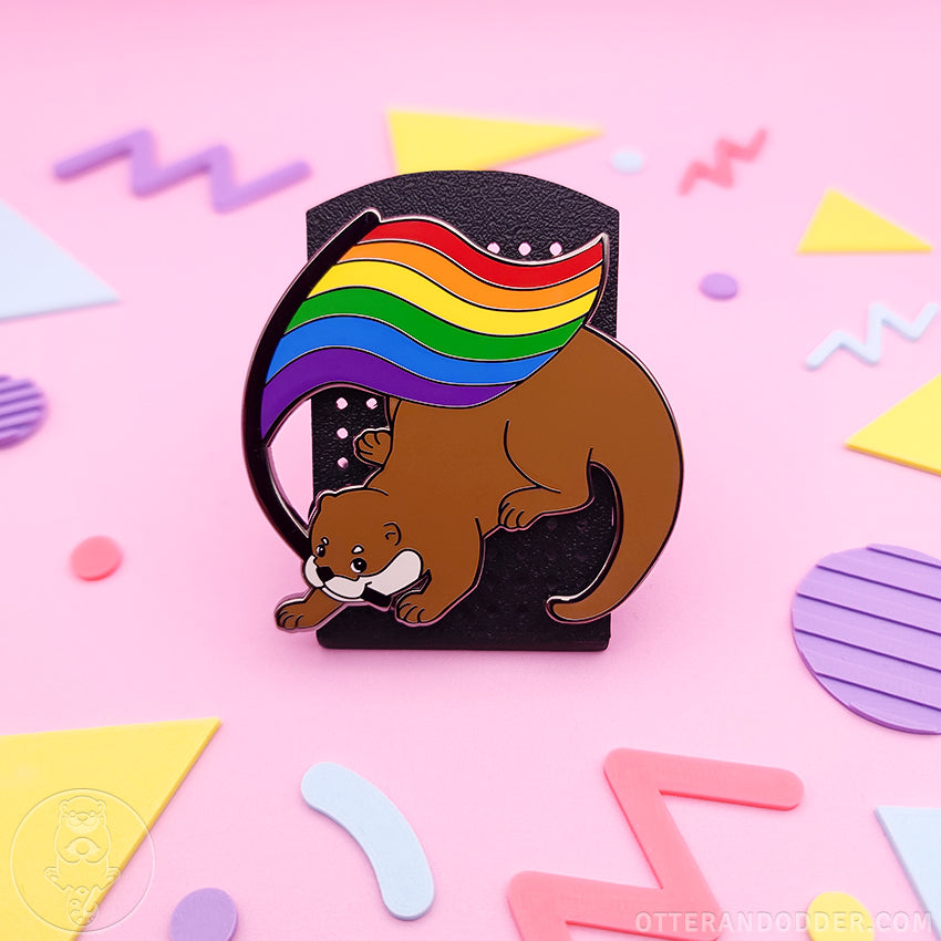 Pride Otter Pin