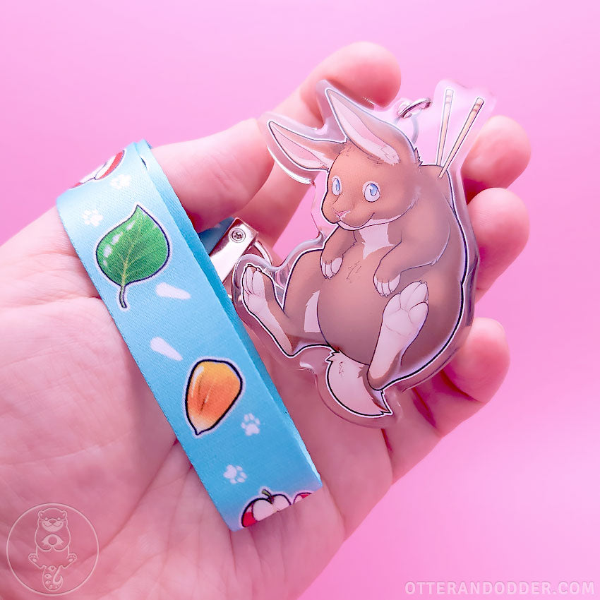 Animal Snacks Keychain - Rabbit