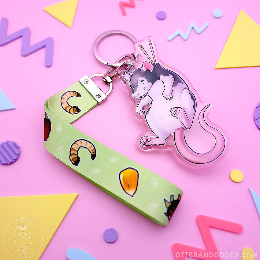 Animal Snacks Keychain - Rat