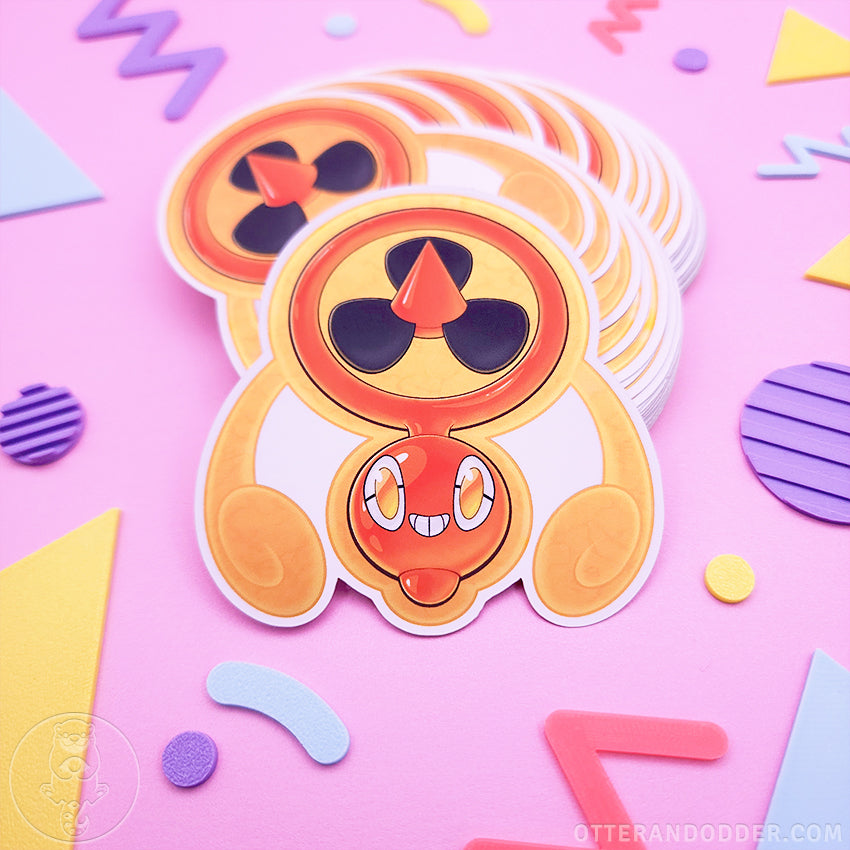 Fan Rotom Sticker